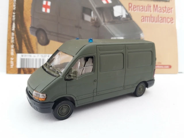 Solido 1/50 - Camion ACMAT VLRA Ambulance Armée Française - Verte - Neuf
