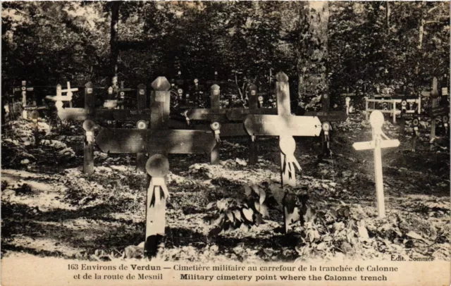 CPA AK Militaire - surroundings of Verdun - Military Cemetery (698544)