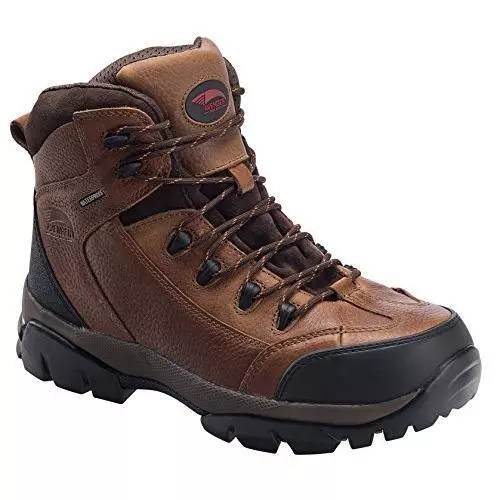 AVENGER MEN'S COMPOSITE Toe Waterproof Work Boots Brown - A7244, Brown ...