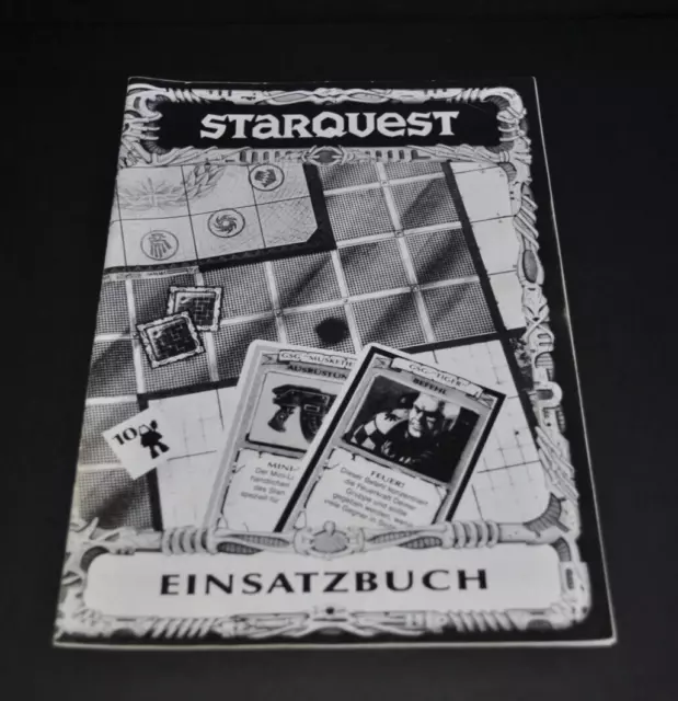 Starquest MB -  Ersatzteile - Original - Das Einsatzbuch - Basisspiel !