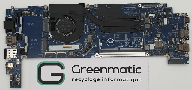 Carte Mère Dell Latitude 5480 - Intel Core I5-7300U - Réf LA-E081P - Occasion Testée