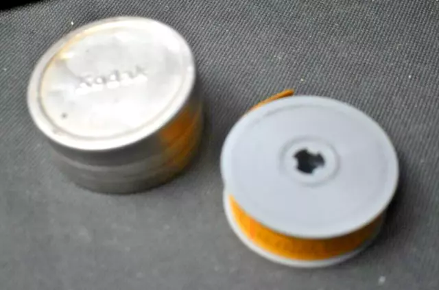 1950's Kodak Tin Film Reel Canister S-140 Vintage