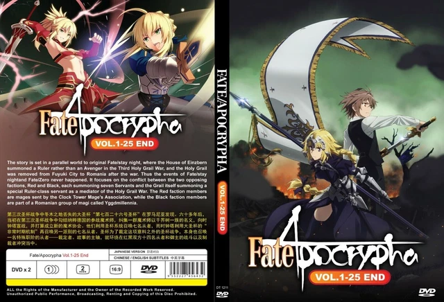 FATE/APOCRYPHA (VOL.1 - 25 End) ~ Toutes les régions ~ Tout neuf et ...
