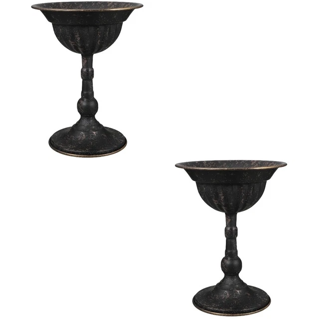 2x Arreglo Floral Rústico Granja Arreglo Trofeo Contenedor Floral