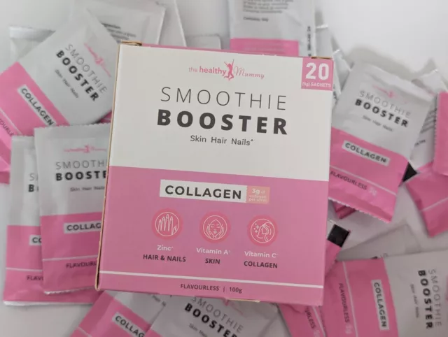 The Healthy Mummy Skin Beauty Smoothie Booster Shake Collagen Powder 20 Serves