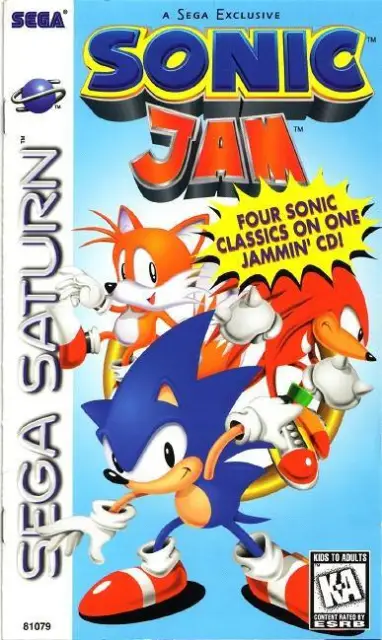 Sonic Jam  (Saturn, 1997) Game Disk Only