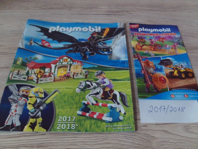 Playmobil Katalog 2017 / 2018,  guter gebrauchter Zustand !