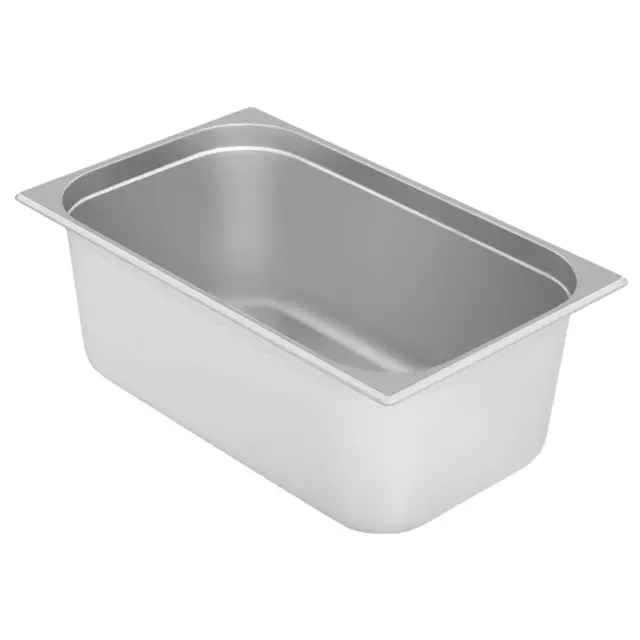 Bac Gn 1/1 Récipient Gastro Norm Bain-Marie Profondeur 200 Mm 26 5 L Acier Inox