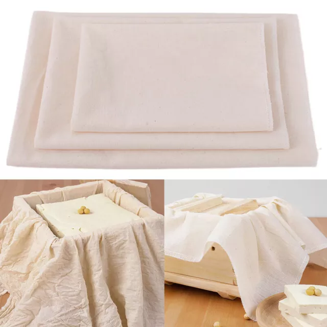 Cheese Cloth Food Straining Butter Muslin Gauze Cooking Draining Fabric Supplies