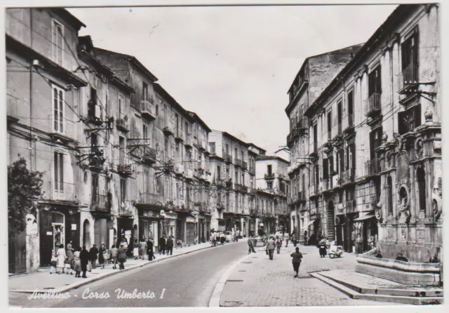 Avellino - Corso Umberto I - Cartolina Viaggiata