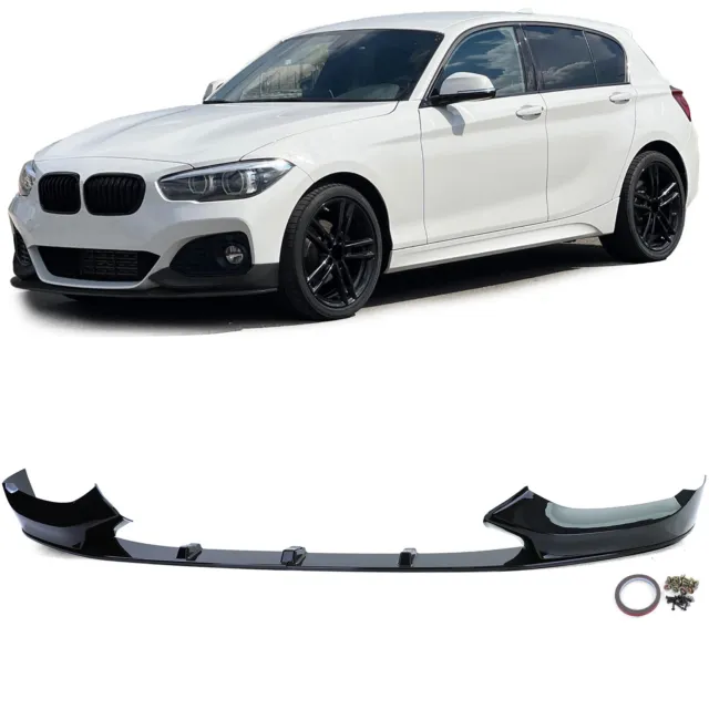 Front Spoiler Lippe Perfomance Glanz passt für BMW 1er F20 F21 Facelift 15-19