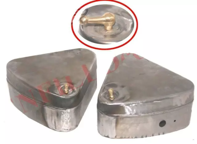 Apto para Royal Enfield Conjunto de Caja de Herramientas con Latón Tornillo Pomo