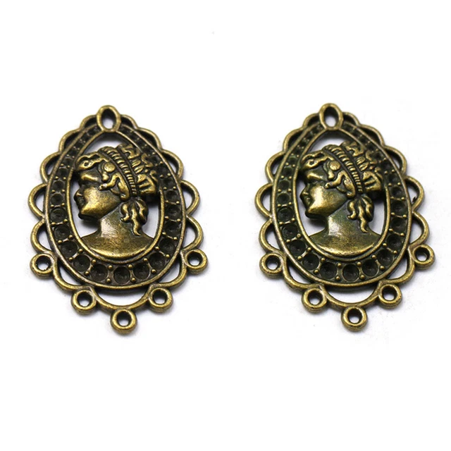 10 Pcs Antique Charms Jewelry Making Pendants Alloy Pendant Charm