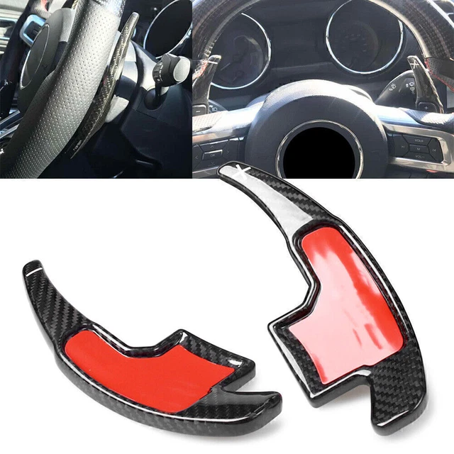 Car Steering Wheel Shift Shifter Paddle Extension for Ford Mustang 2015-2017