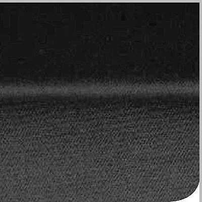 Marko 536970RM014 DuraLast 70" Black Oxford Weave Round Tablecloth