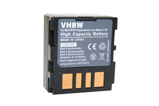 Batterie Compatible JVC GR-DF540E - Remplacement Haute Capacité & Sécurité - Marque Otech - 2