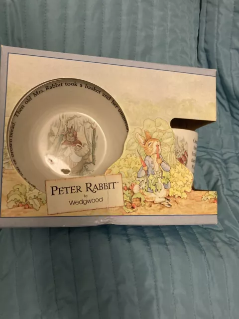 Beatrix Potter Christening Crockery Set