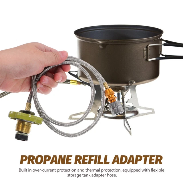 Fornello A Gas Da Campeggio Z.M.C - 2 Fuochi, Con Piastra E 8 Cartucce, Accensione Piezo - Foto 4