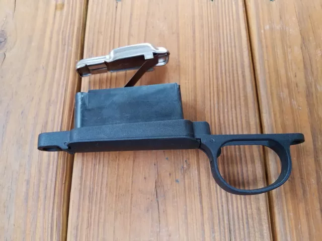Remington 700 BDL SA short 308 243 hinged floorplate trigger guard bottom metal