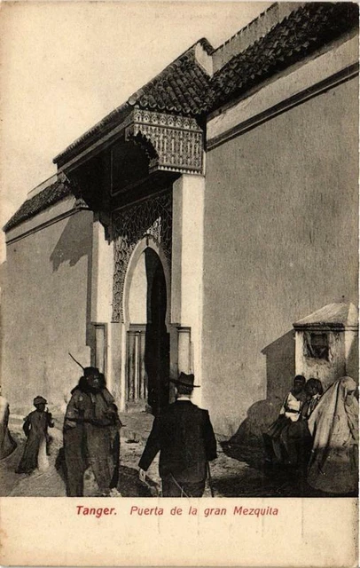 CPA AK TANGER Gate of the Great Mosque Morocco (688785)