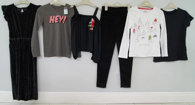 Top, jeans, tuta da gioco per ragazza età 8-9 anni nuovi/in perfette condizioni *Natale*