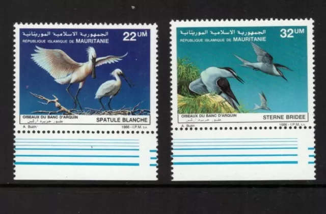 Mauritania 1986 Birds/Nature set MNH mint stamps