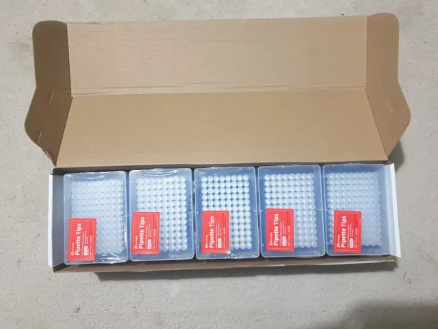 Universal Pipette FILTER TIPS RNA Free 5 boxes 1000uL
