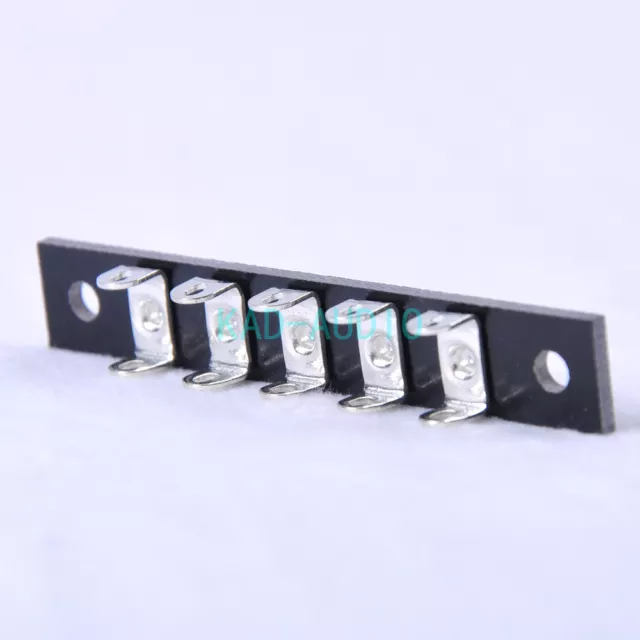 3pcs Vintage Point to Point Turret Terminal Tag Strip 5Pins Board Tube Amp DIY