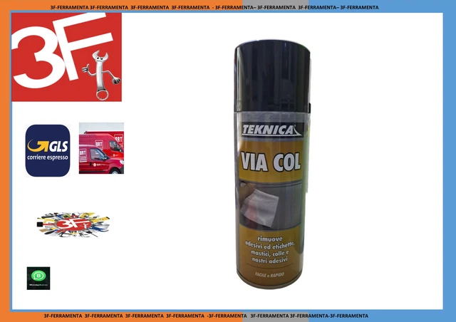 Spray Rimuovi Colla E Adesivi - 120ml Con Raschietto, Per Residui Appiccicosi, Etichette E Pellicole