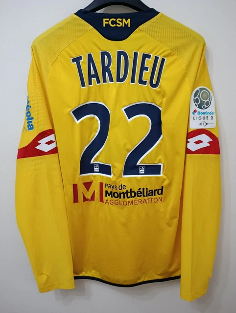 Maillot FC Sochaux Extérieur 2010's - Tardieu N°22 - Lotto - Blanc Taille XL - Porté