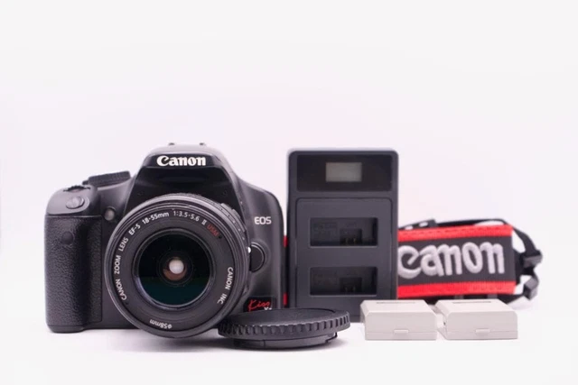 CANON EOS KISS X2 Digital SLR Camera with EF-S 18-55mm Lens Great