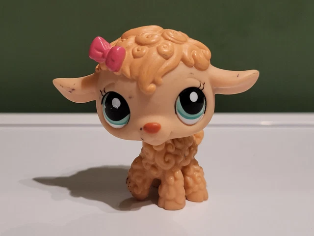 Figurine Littlest Pet Shop (LPS) - Mouton / Brebis - Année 1951 - Occasion