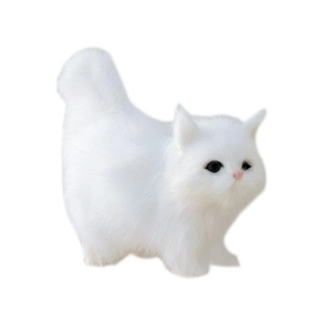 PLUSH COLLECTIBLE FAKE Cat Artificial Cat Cat Specimen for Home Garden