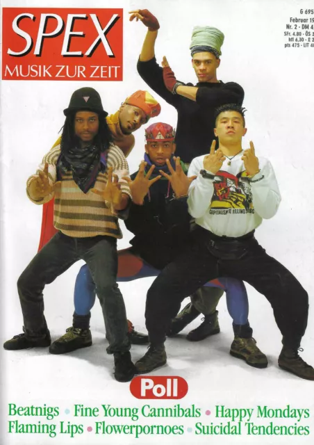 Spex - Musik zur Zeit: Ausgabe Februar 1989 (02/89) Titelstory: Jahrespoll 1988