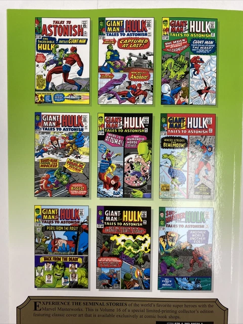 Incredible Hulk Mighty Marvel Masterworks Vol 2 DM Cover New Marvel GN-TPB 2