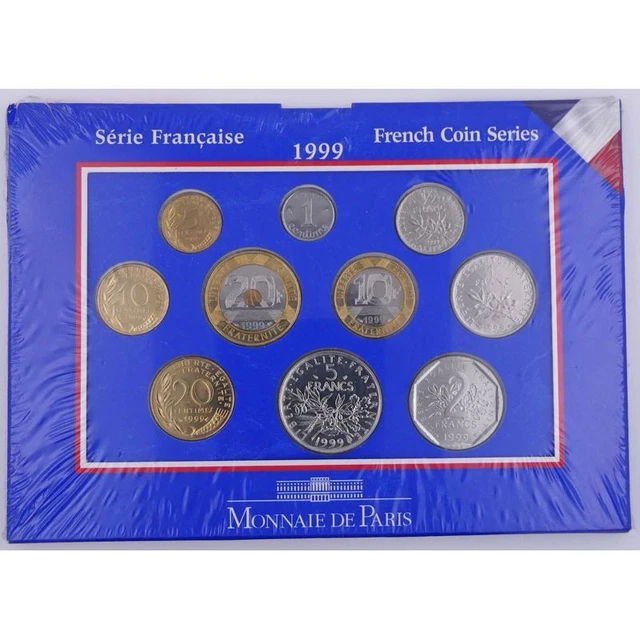 France, Coffret Brillant Universel 1999 Modernes Fran�aises Coffrets FDC, BU, BE