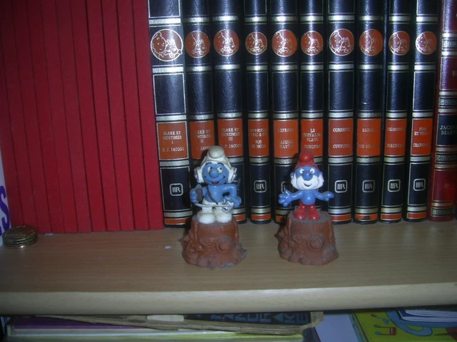 Lot de 2 SCHTROUMPFS - Taille crayon