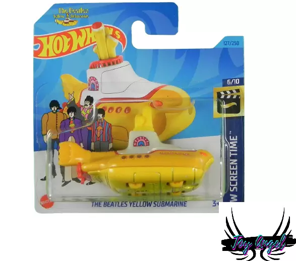 Hot Wheels " The Beatles Yellow Submarine " - Screen Time  - #127/250 -  Neu&Ovp