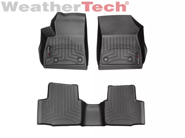 WeatherTech FloorLiner Mats for Chevy Cruze - 2016-2019 1st/2nd Row - Black