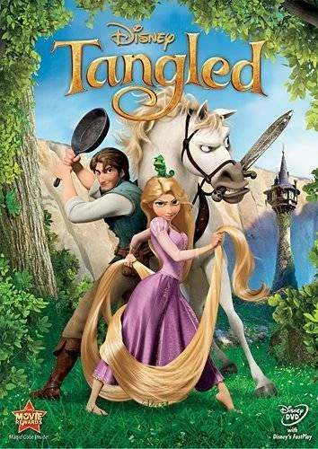 Tangled - DVD - VERY GOOD