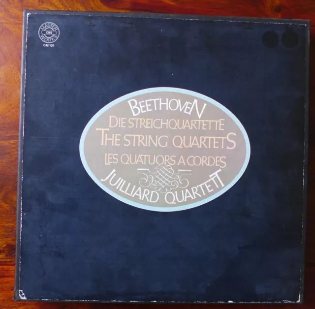 Beethoven - Juilliard Quartett – Die Streichquartette The String Quartets 10 LP