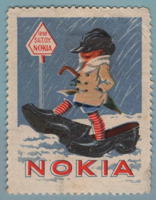 ES2047 Poster stamps advertising: Nokia Shoes