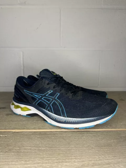 ASICS Gel-Kayano 27 Blue Running Trainers UK 11.5 LJC50