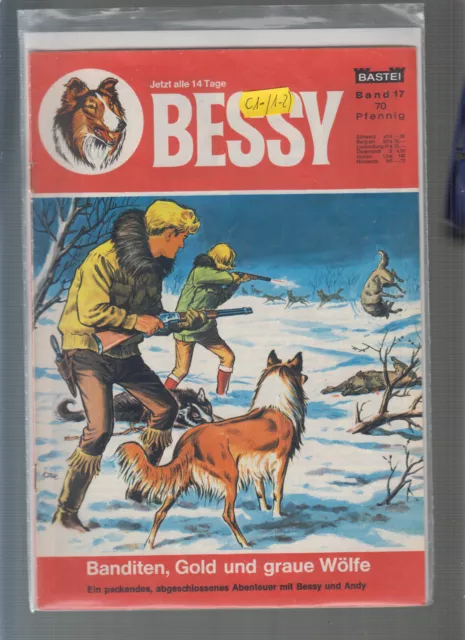 Bastei Bessy 17 von 1965 Gb./Heft sehr guter Zustand Originalheft