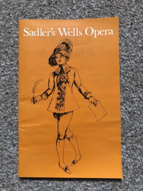 Sadlers Wells Opera Norwich Programme 1971: Lois McDonall, Derek Hammond Stroud