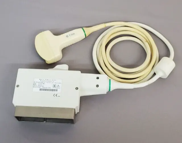 GE C358 2D Abdominal Convex Ultrasound Transducer Probe for Logiq - Good Image