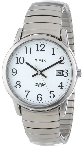 Timex T2H451, Orologio Uomo Cinturino Di Espansione Easy Reader - Foto 5