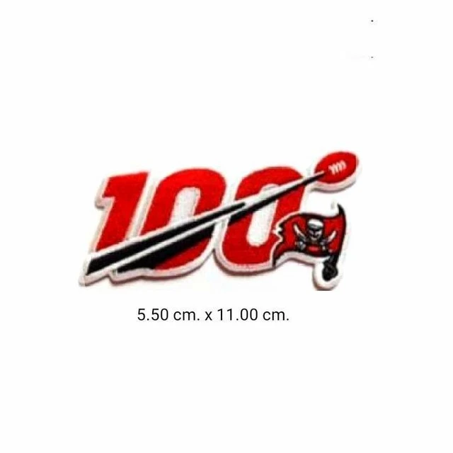 TAMPA BAY BUCCANEERS NFL100TH Seasons logo for patch iron,sewing on