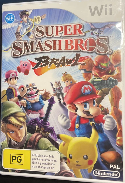 Super smash bros brawl outlet wii amazon