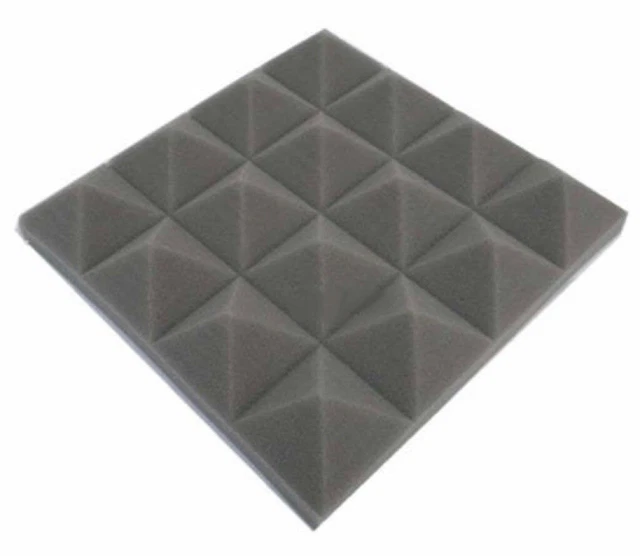 48 New! Sound Proof Acoustic Foam Panels 2"x 12"x 12" Self Adhesive READ!!